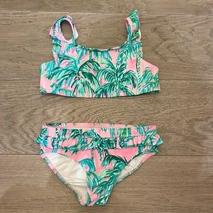 Lilly Pulitzer girls size 6 bikini.